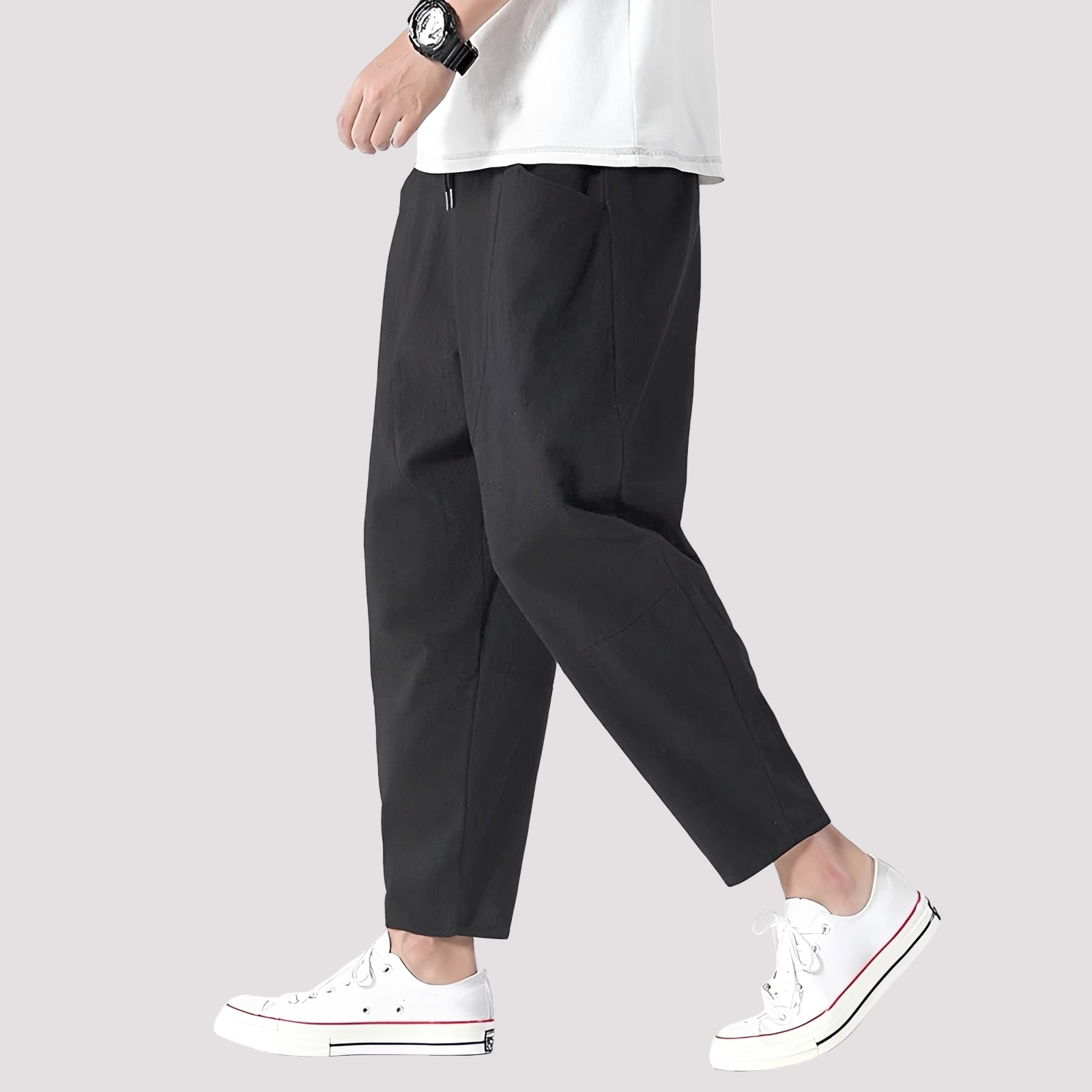 Hodges - Pantalon Court Ample et Chic