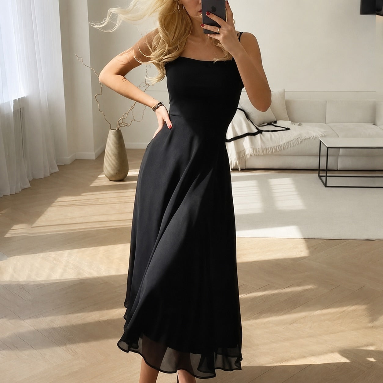 Eva - Robe élégante sans manches