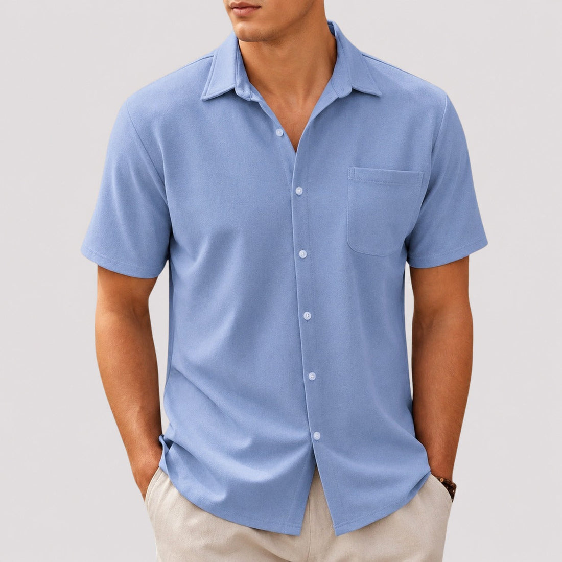 Freddy - Chemise confortable à manches courtes