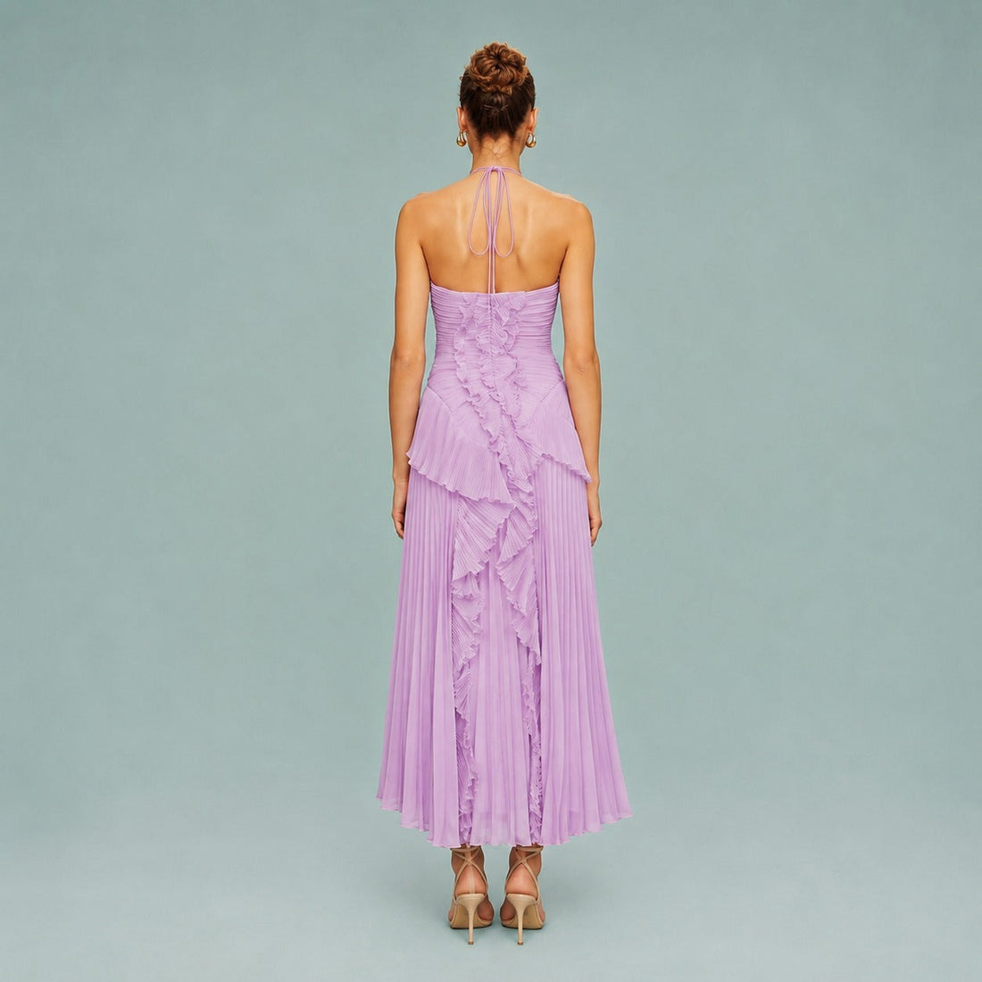 Roxan - Robe Longue avec Épaule Asymétrique