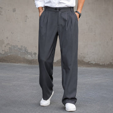 Clayton - Pantalon large et relax