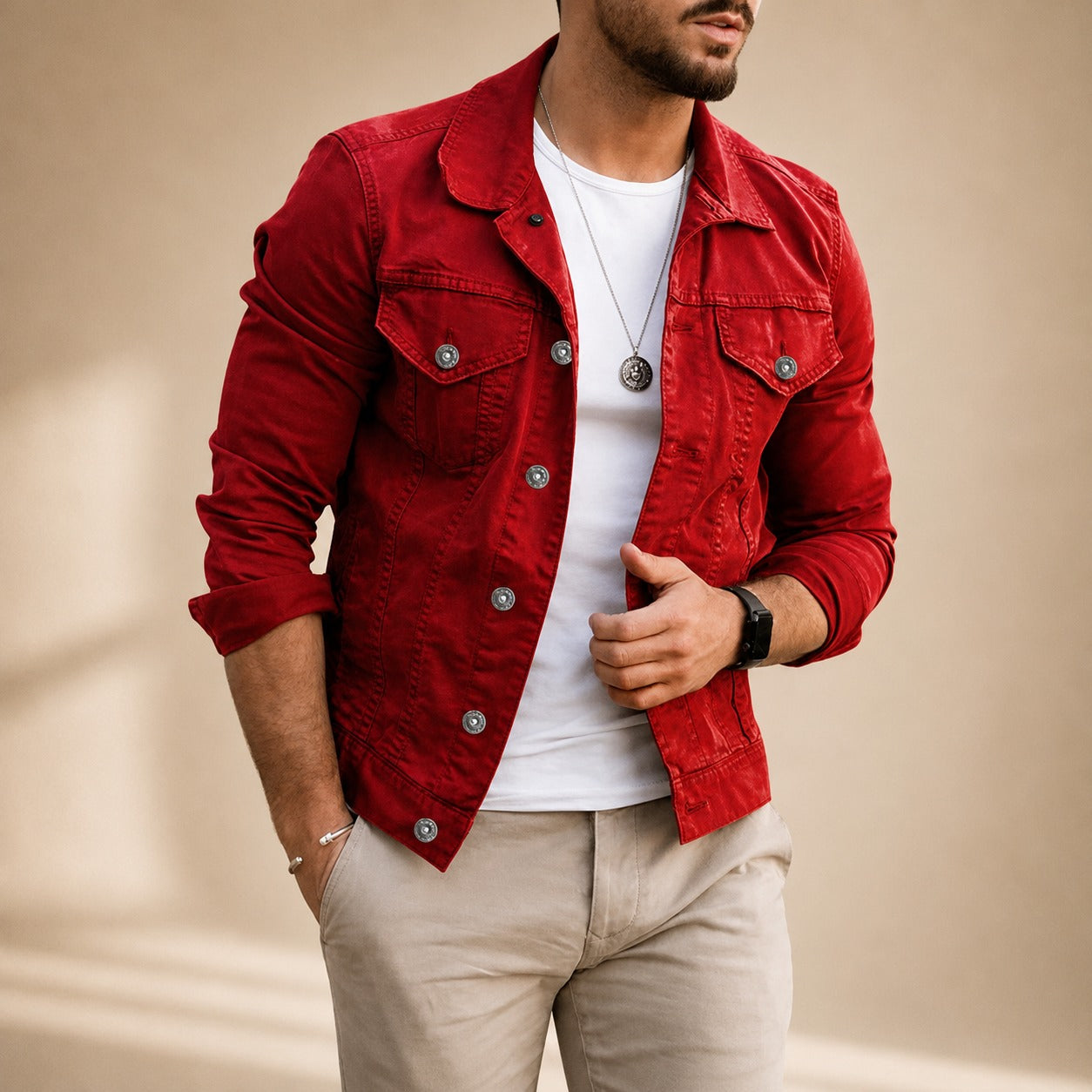 Kent - Veste élégante en denim
