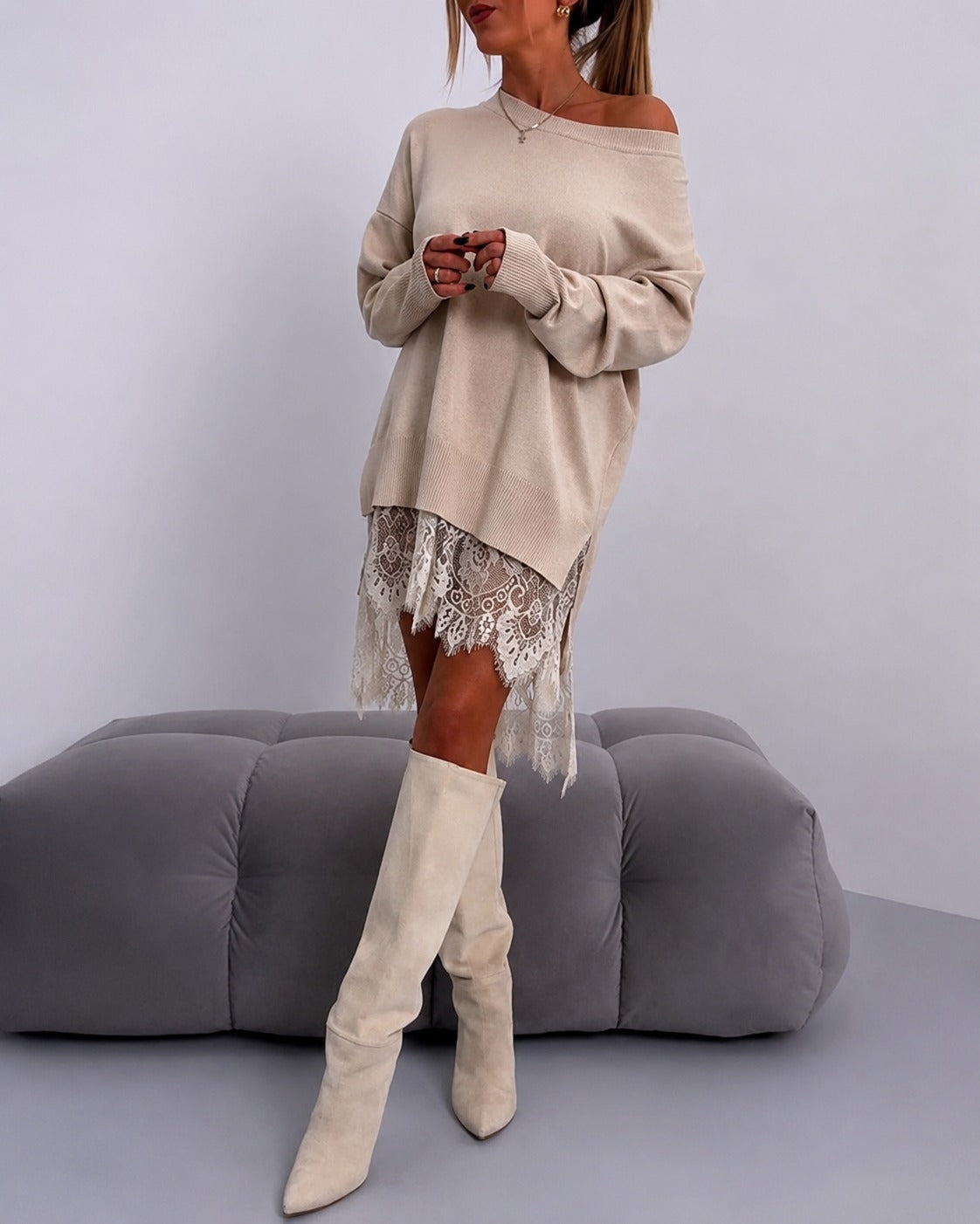 Eleanor - Robe Chic Épaules Dénudées