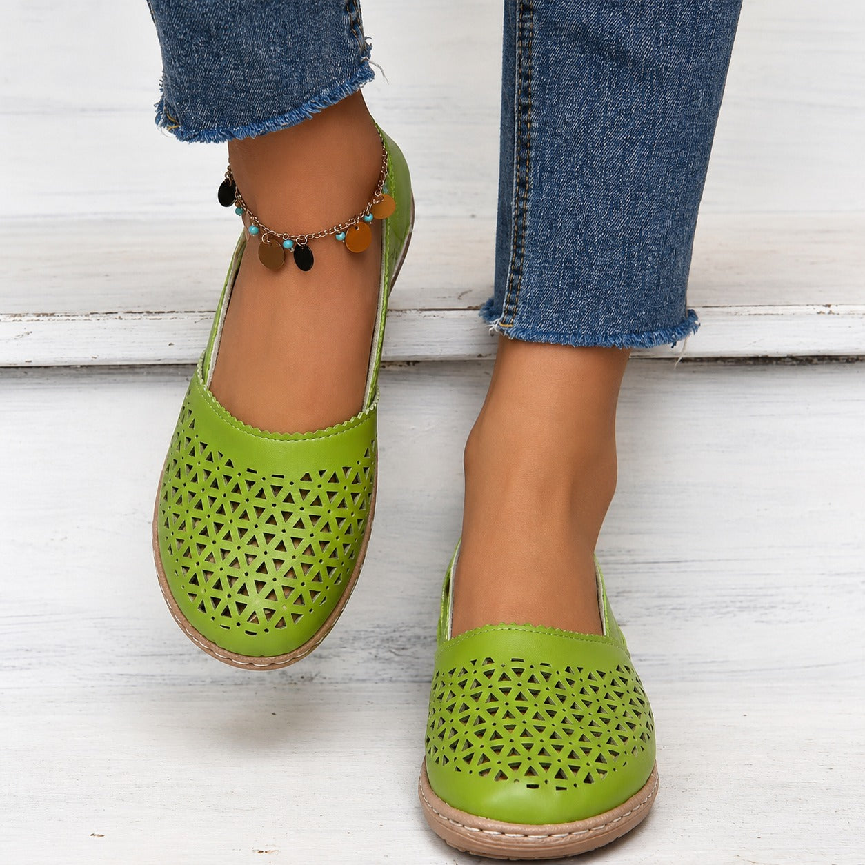 Tegan - Sandales stylées avec design