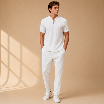 Howard - Ensemble Simplicité à Motif Texturé 2 Pièces