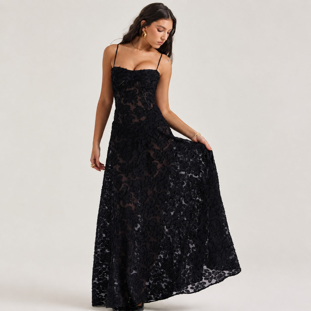 Jazmine - Robe longue élégante