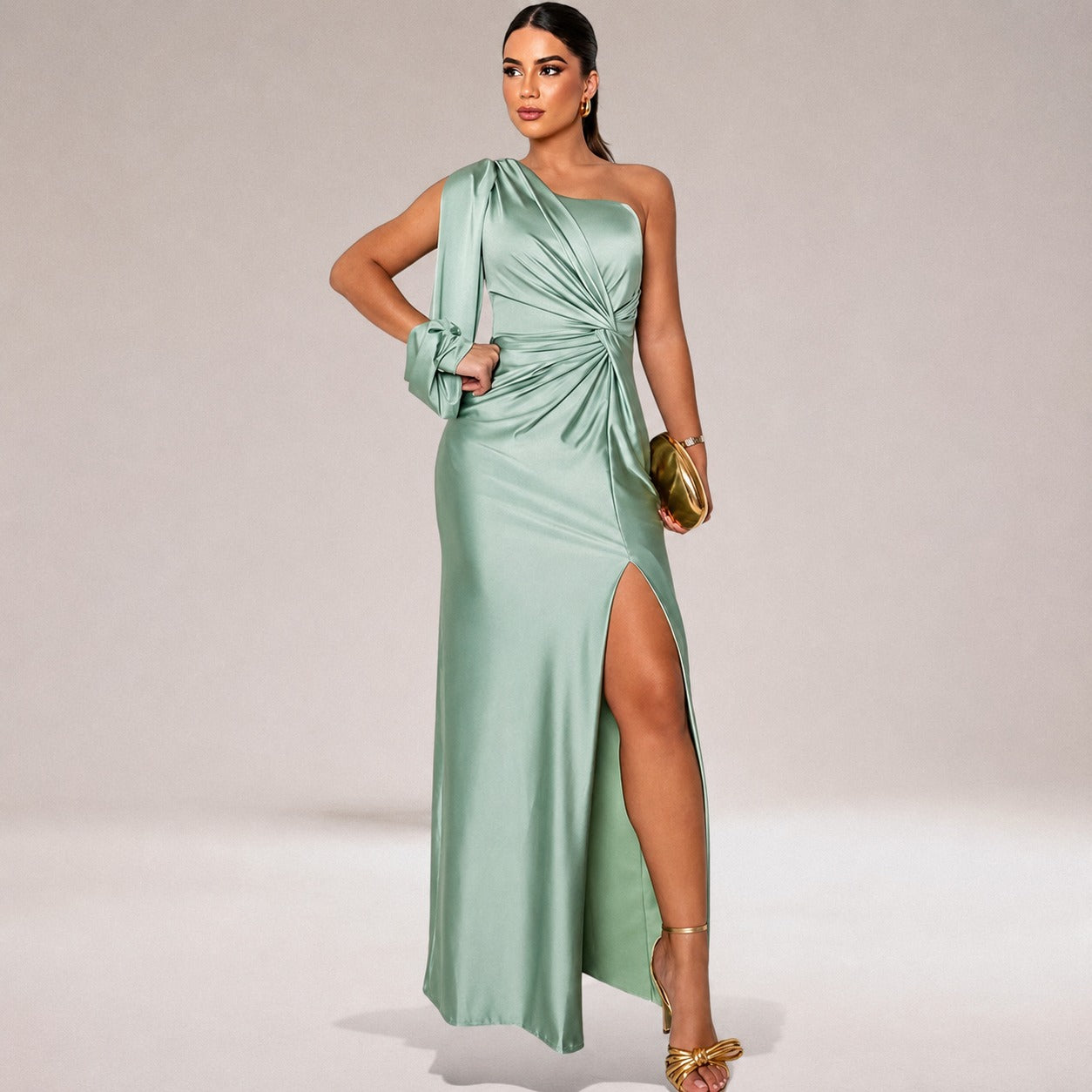 Marianne - Robe chic à une épaule