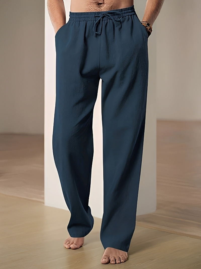 Hooper - Pantalon Décontracté avec Ceinture Élastique