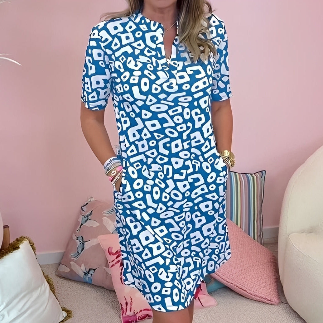 Emelia - Robe Chic à Encolure en V