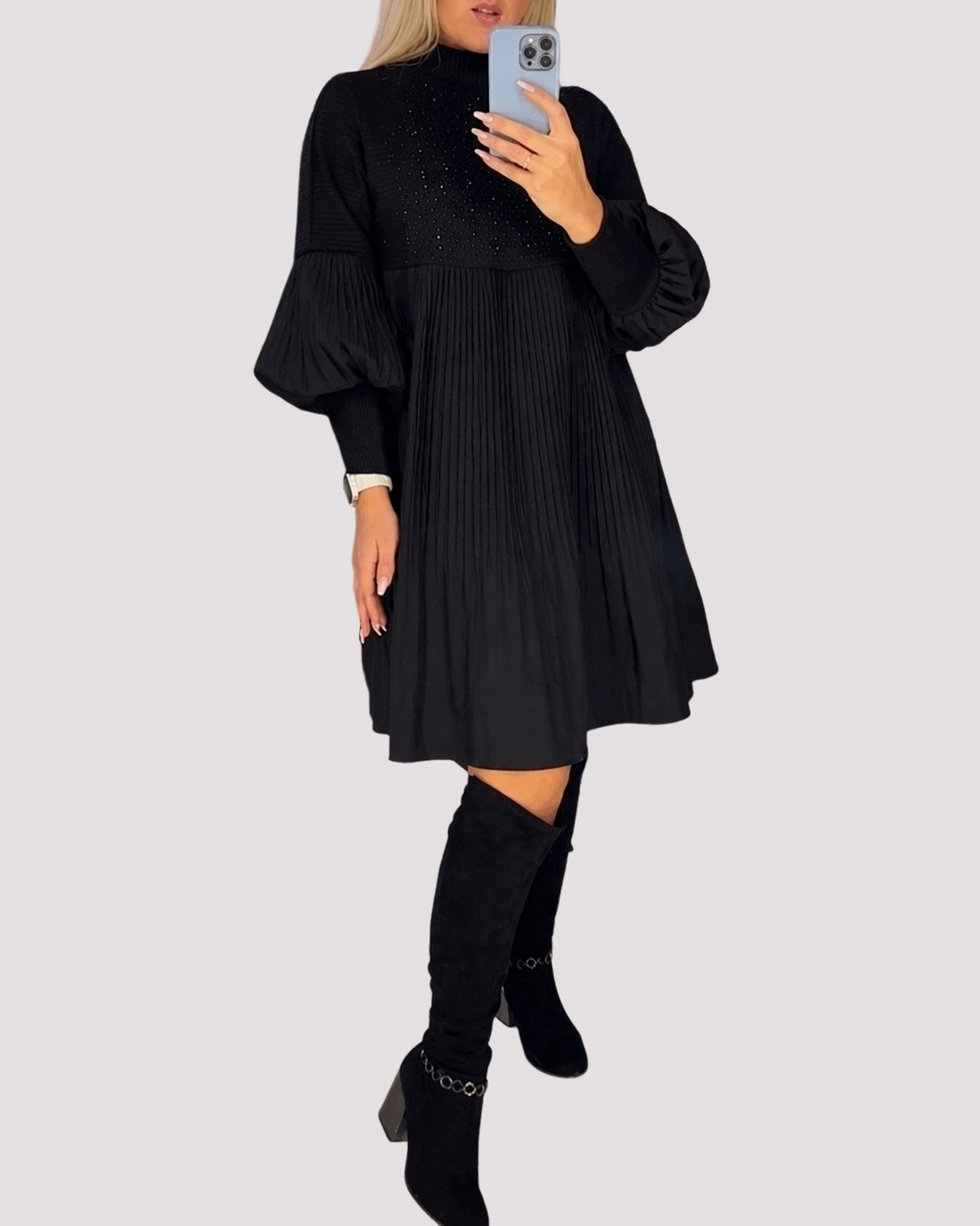 Daisy - Robe élégante à manches amples