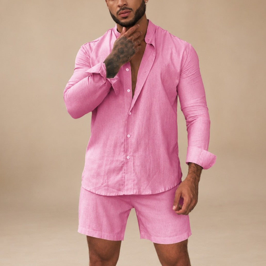 Diego - Ensemble Chemise et Short Décontracté