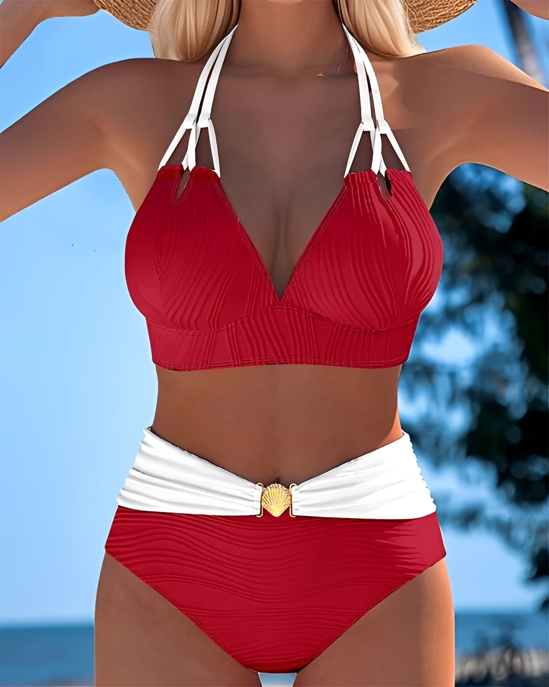 Camille - Bikini Chic taille haute
