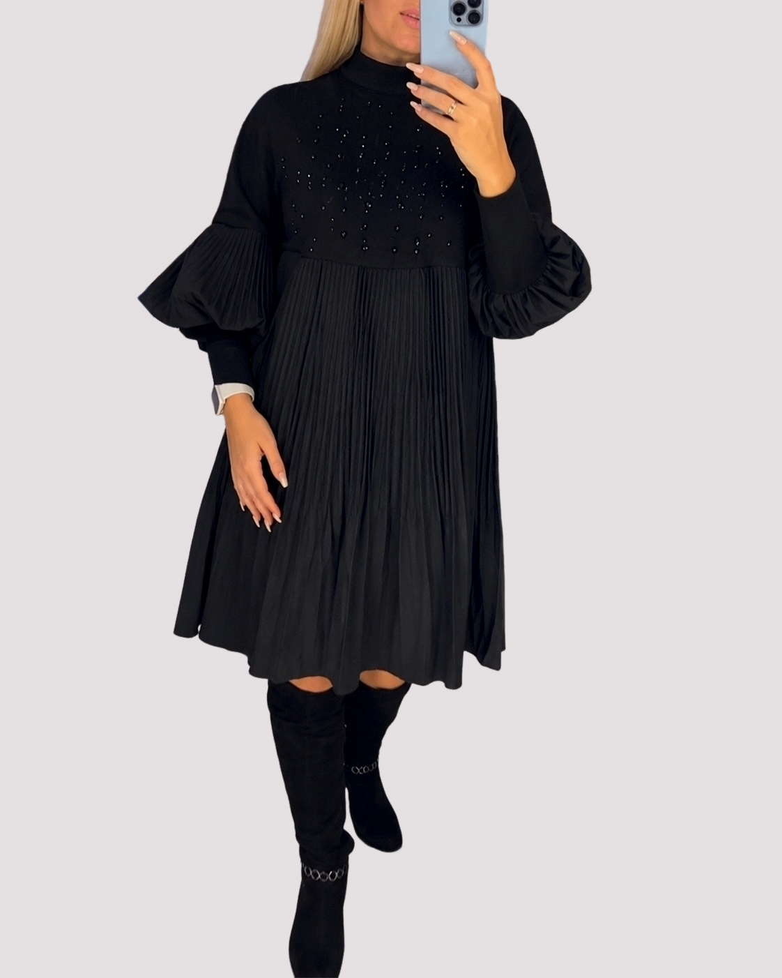 Daisy - Robe élégante à manches amples