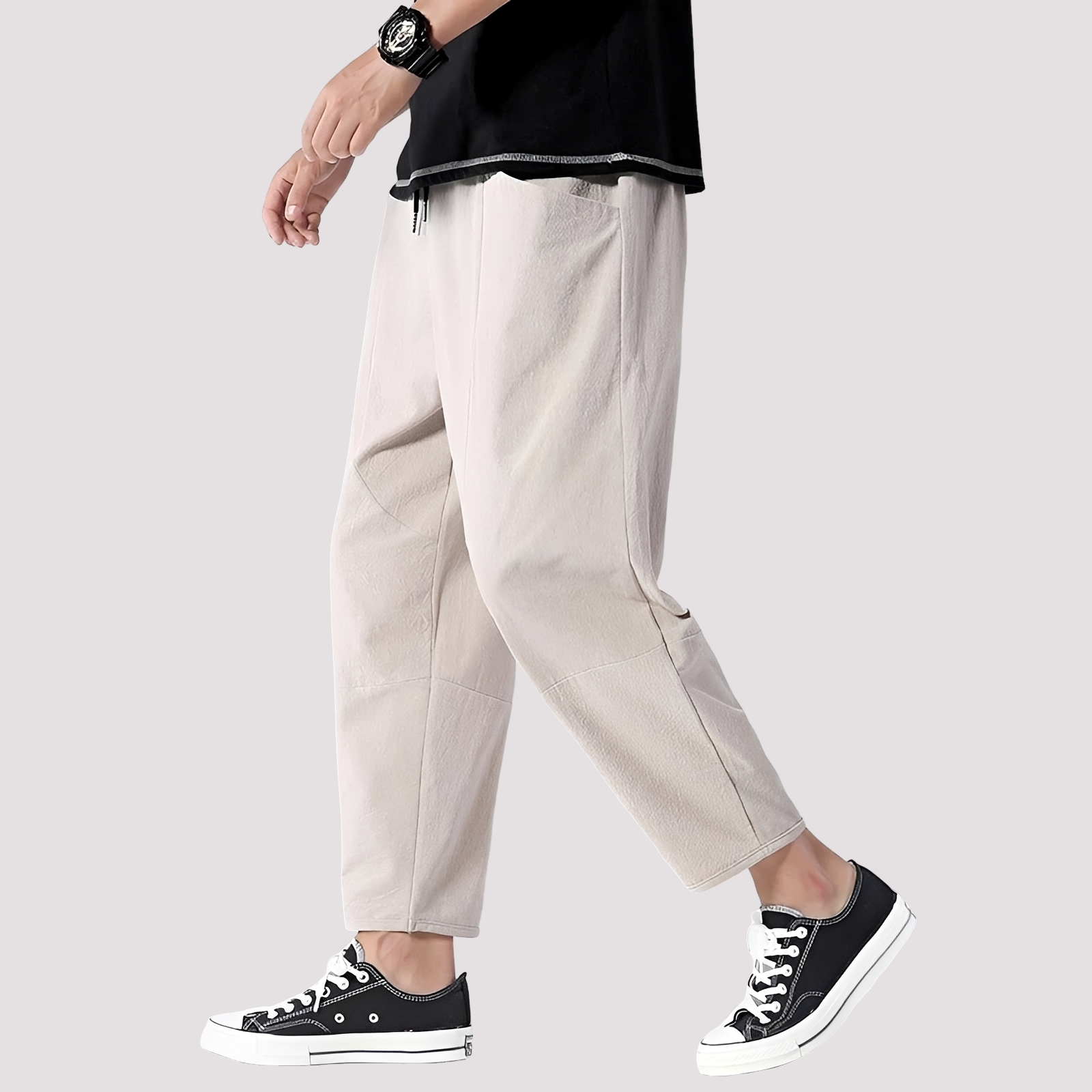 Hodges - Pantalon Court Ample et Chic