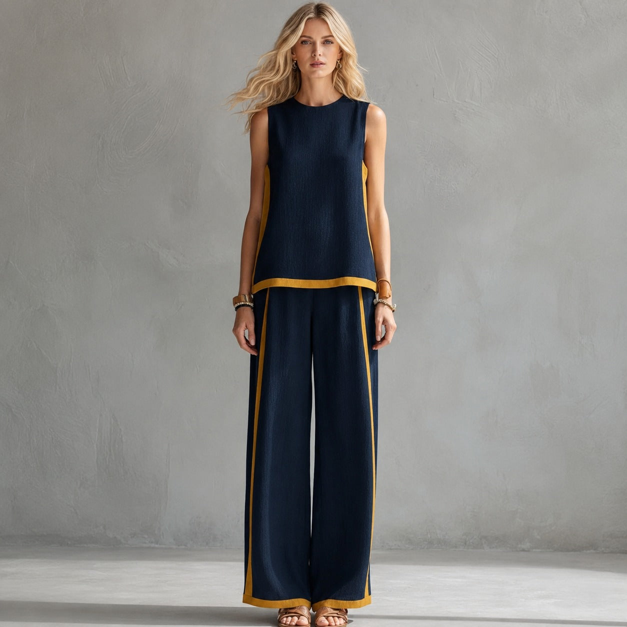 Lisa - Tenue Décontractée sans Manches