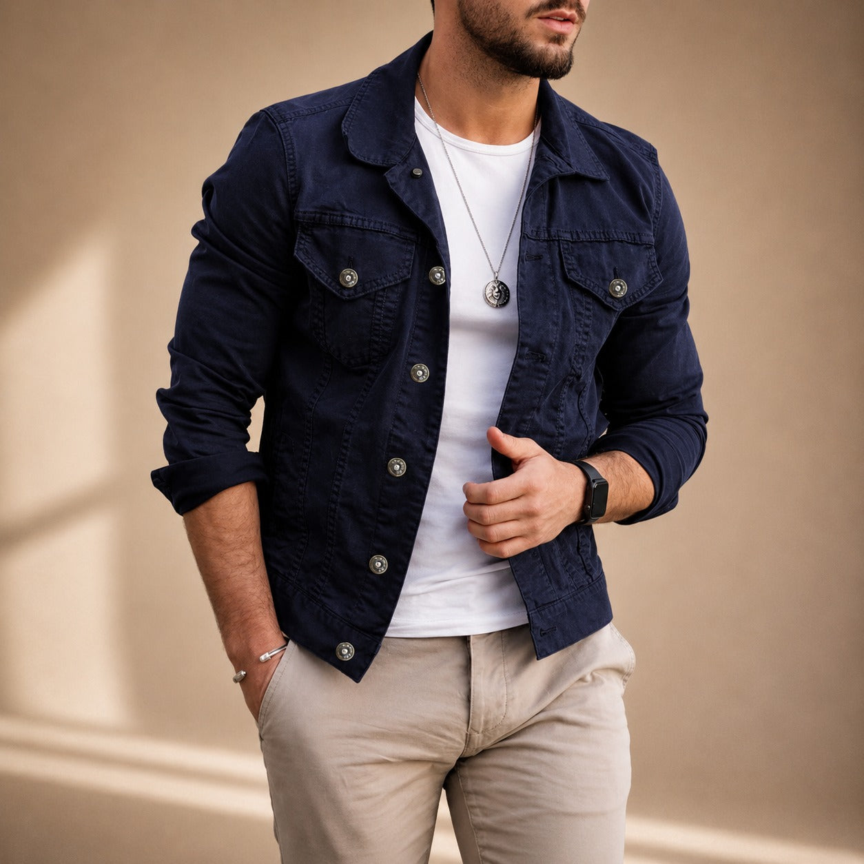 Kent - Veste élégante en denim