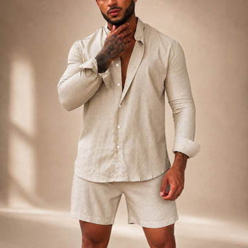 Diego - Ensemble Chemise et Short Décontracté