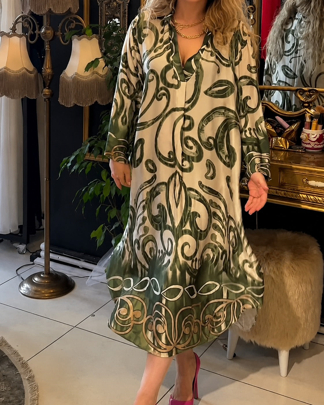 Paula - Robe Style Libre Élégante