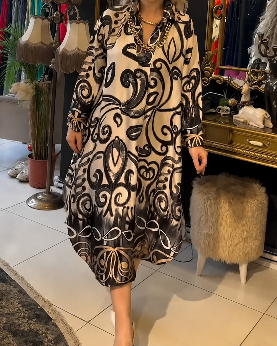 Paula - Robe Style Libre Élégante