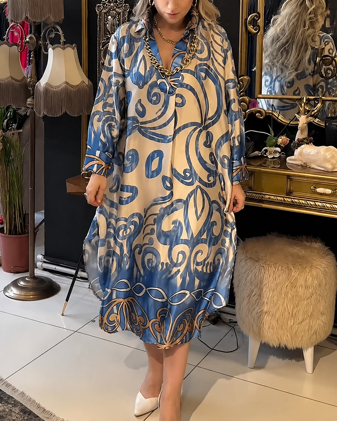 Paula - Robe Style Libre Élégante