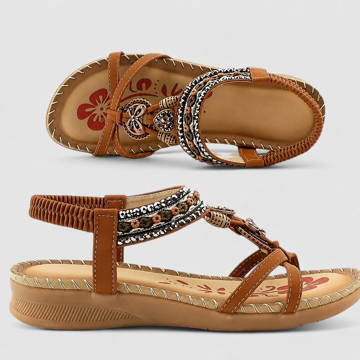 Eleanor - Sandales Chic avec Strass