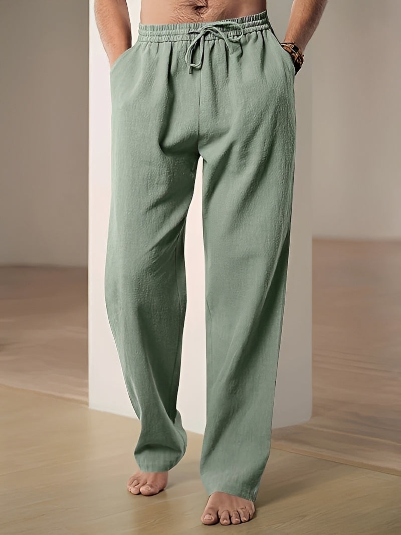 Hooper - Pantalon Décontracté avec Ceinture Élastique
