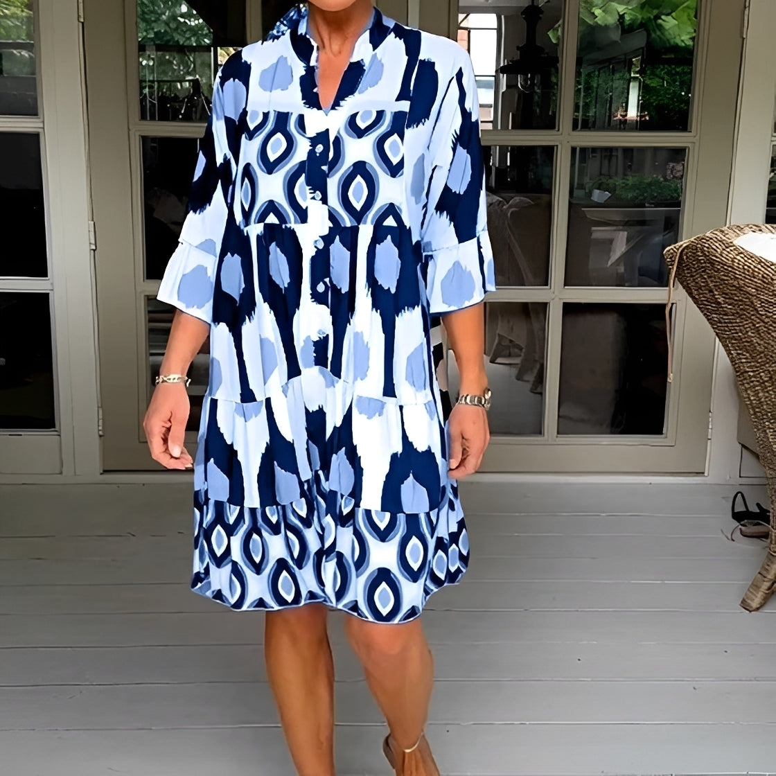Katie - Robe Ample Sophistiquée