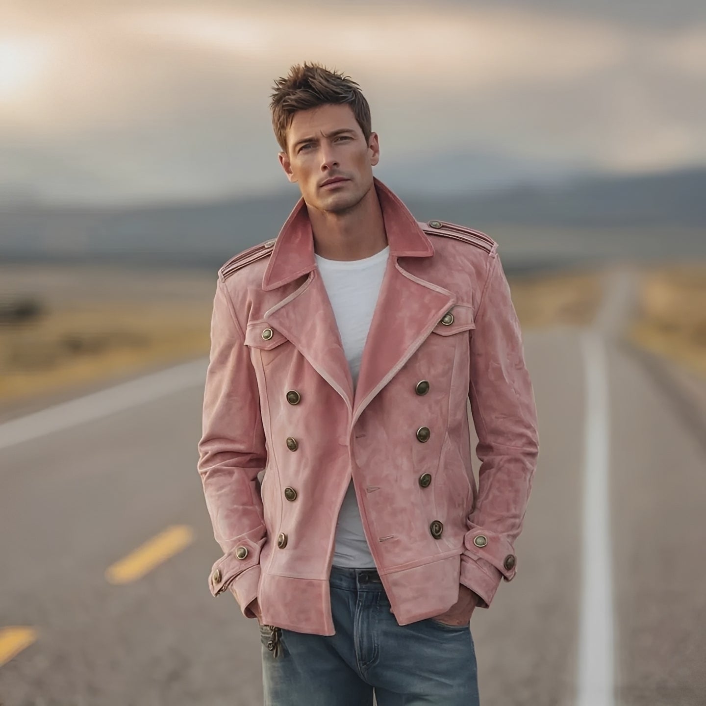 Marv - Blazer élégant croisé