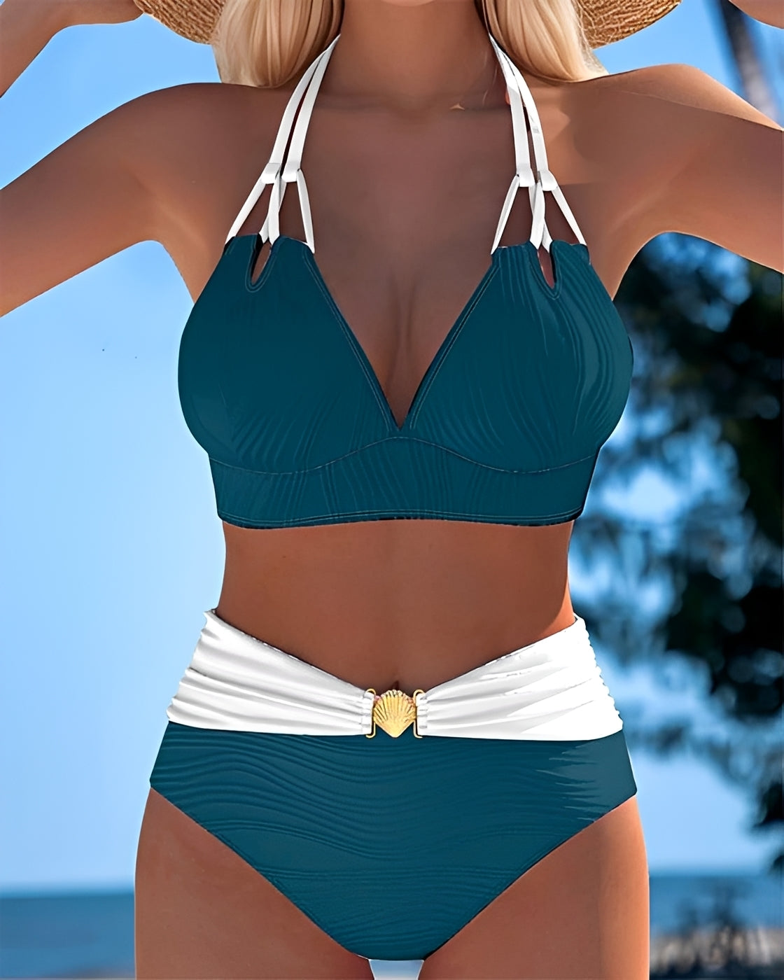Camille - Bikini Chic taille haute