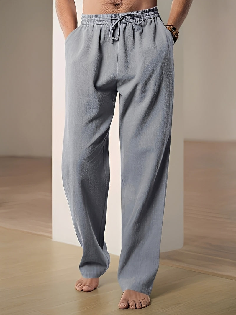 Hooper - Pantalon Décontracté avec Ceinture Élastique
