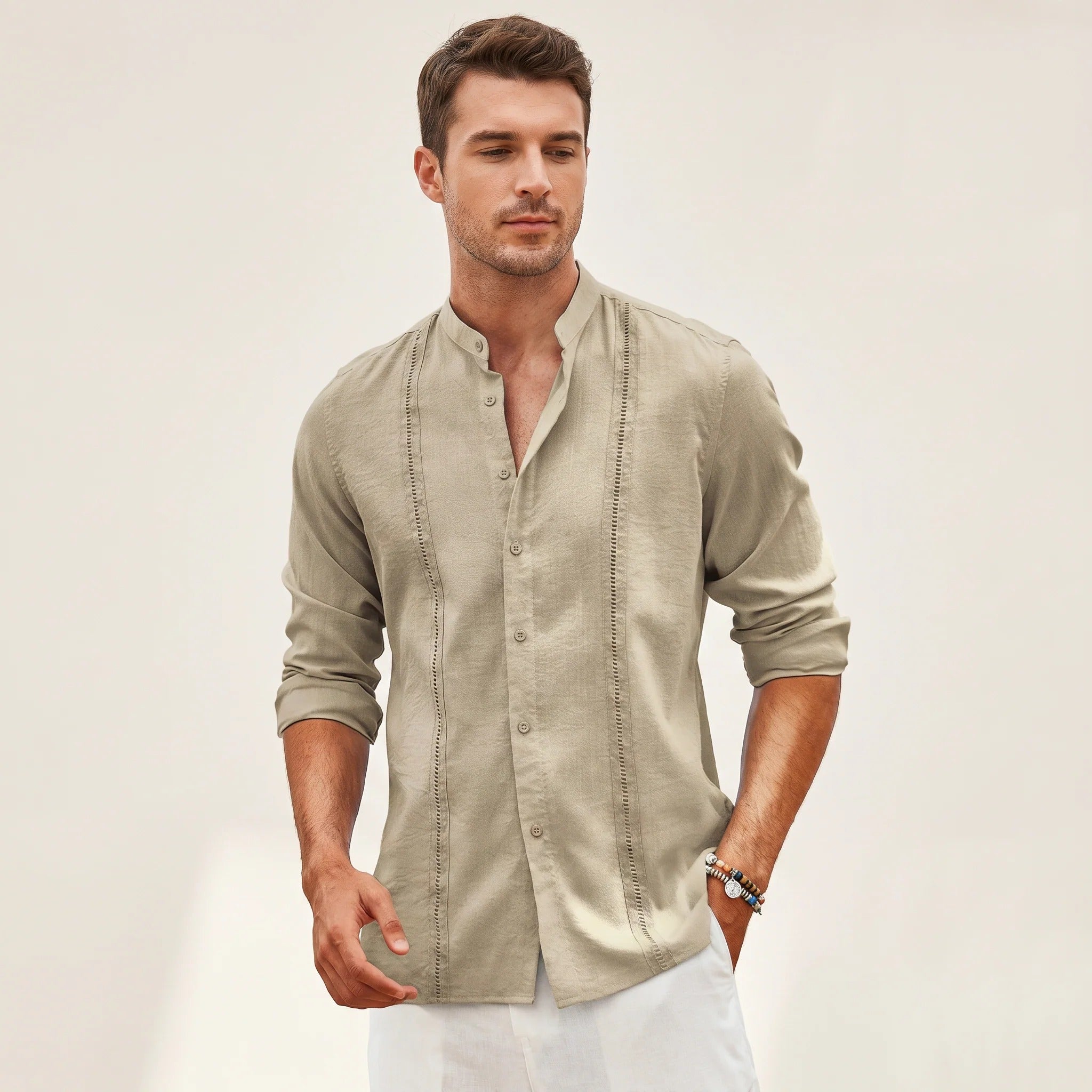 Olivier - Chemise Élégante Ornée