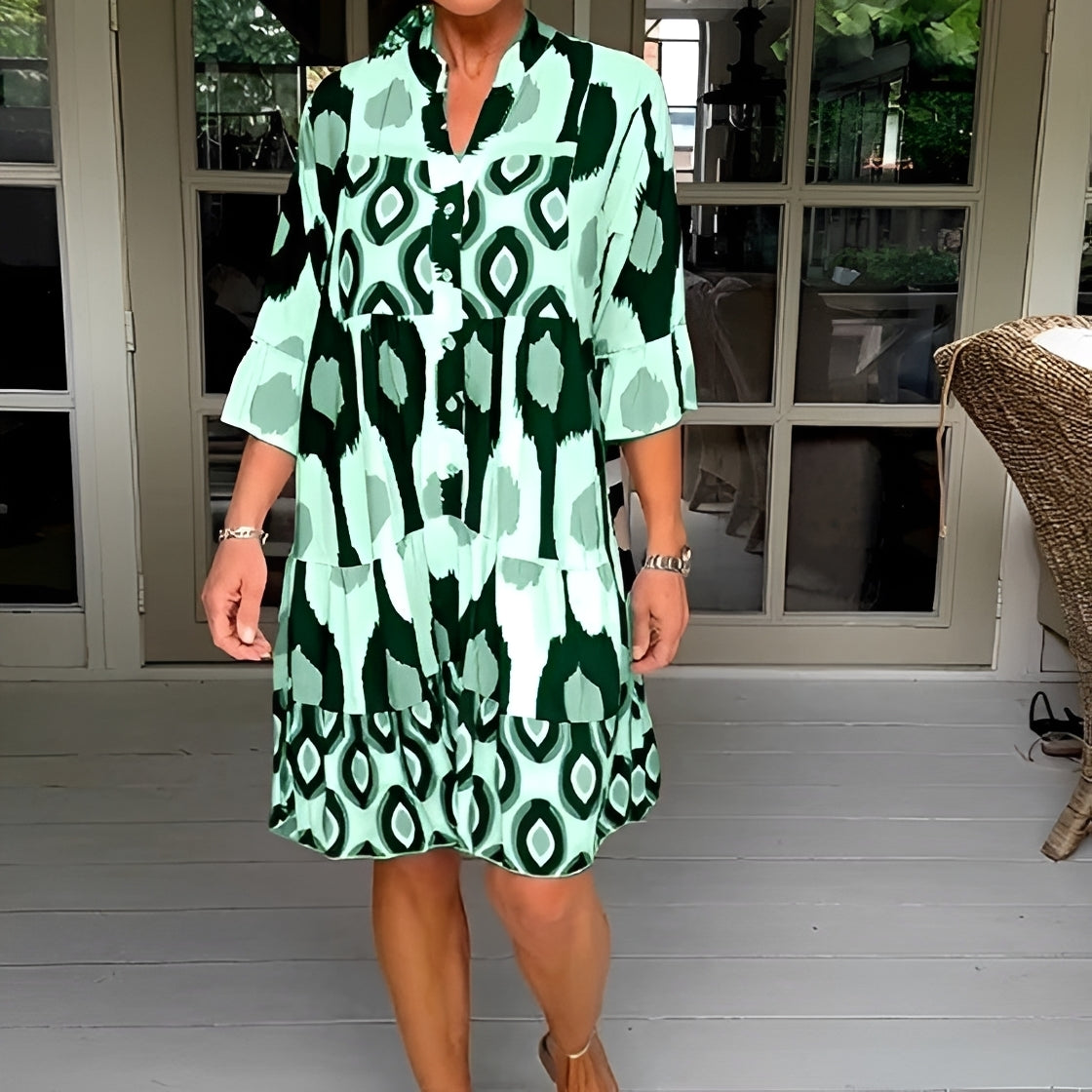 Katie - Robe Ample Sophistiquée