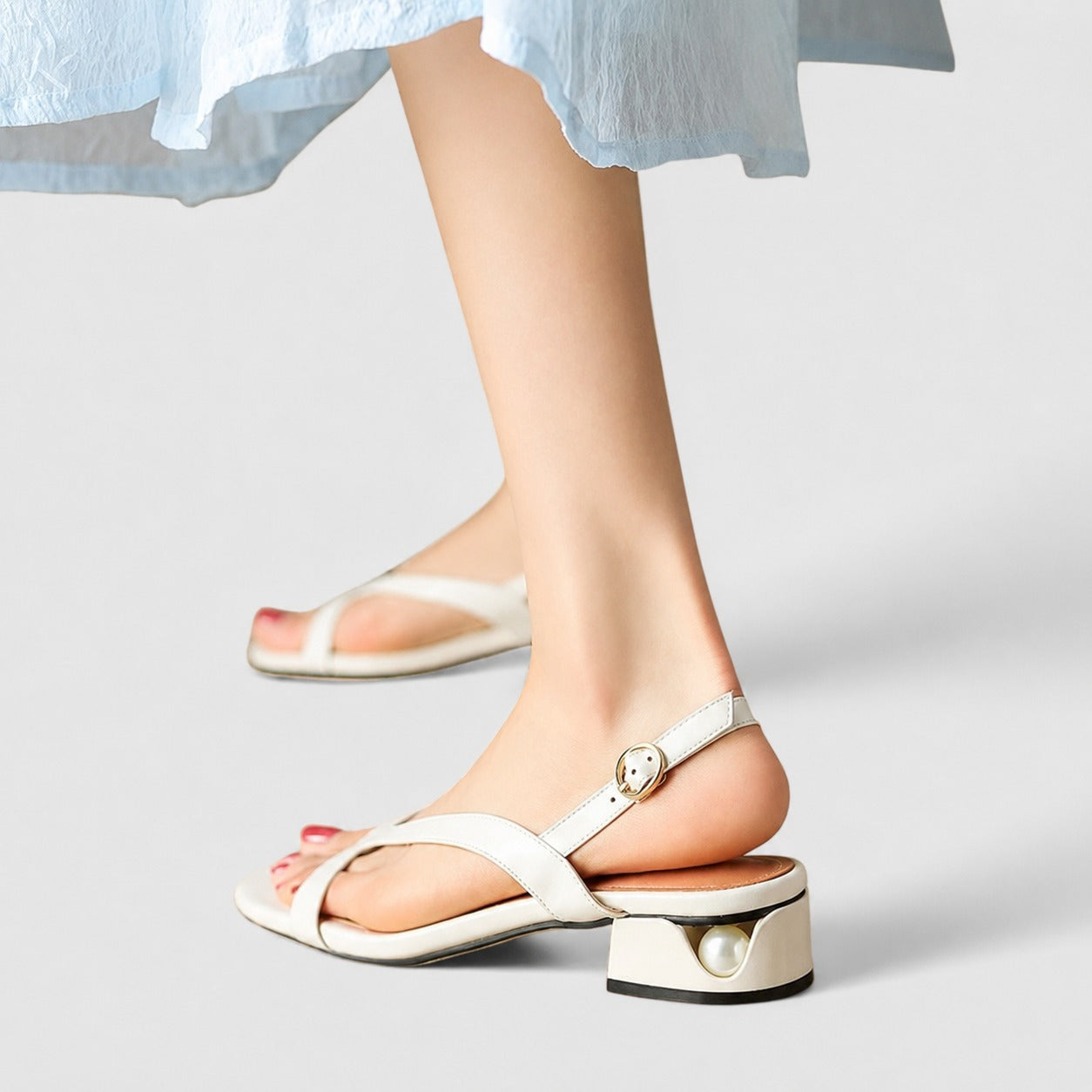 Laide - Sandales Confort avec Bride en T