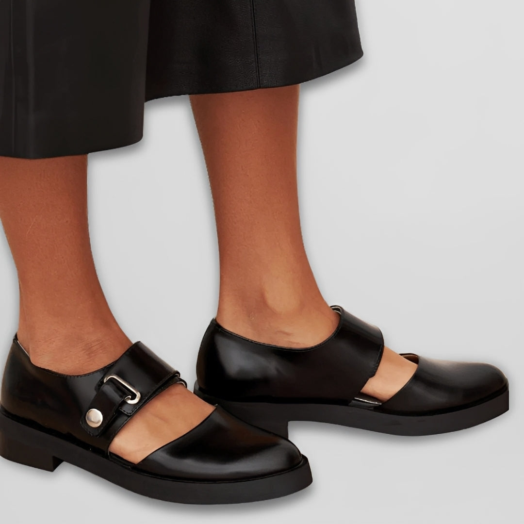 Mya - Chaussures Relax à Brides et Petit Talon
