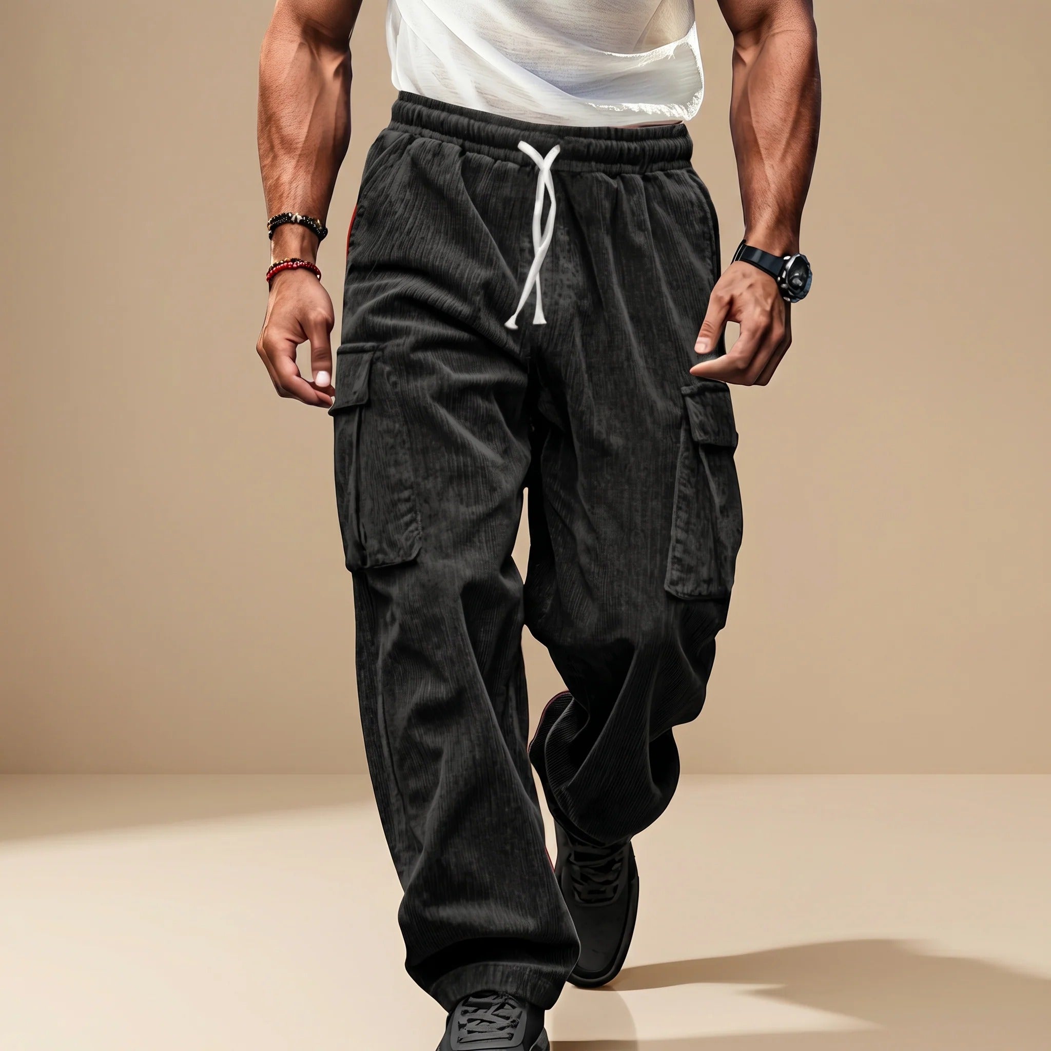 Dawson - Pantalon Cargo Large