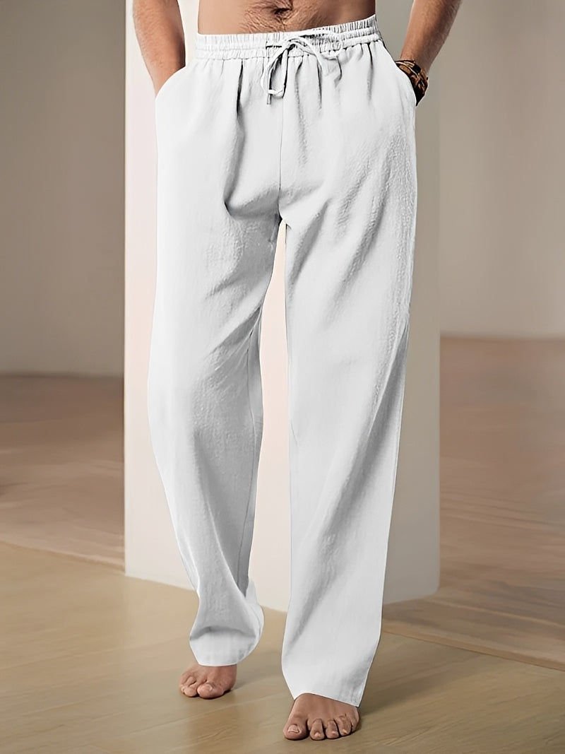 Hooper - Pantalon Décontracté avec Ceinture Élastique
