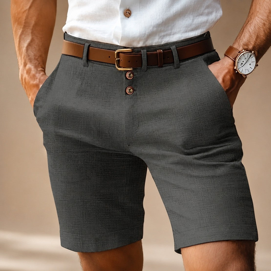 Herbie - Shorts Relax avec Boutons