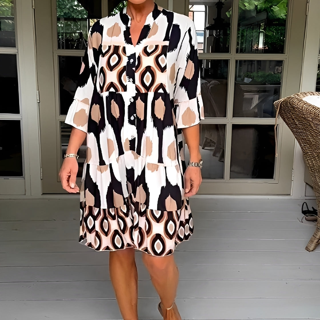 Katie - Robe Ample Sophistiquée