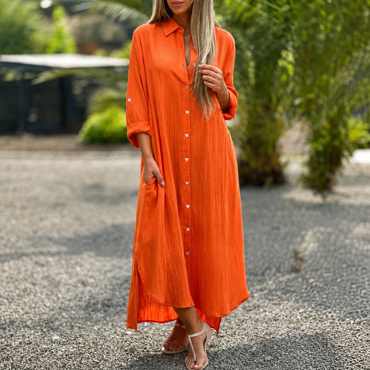 Sharon - Robe ample et décontractée