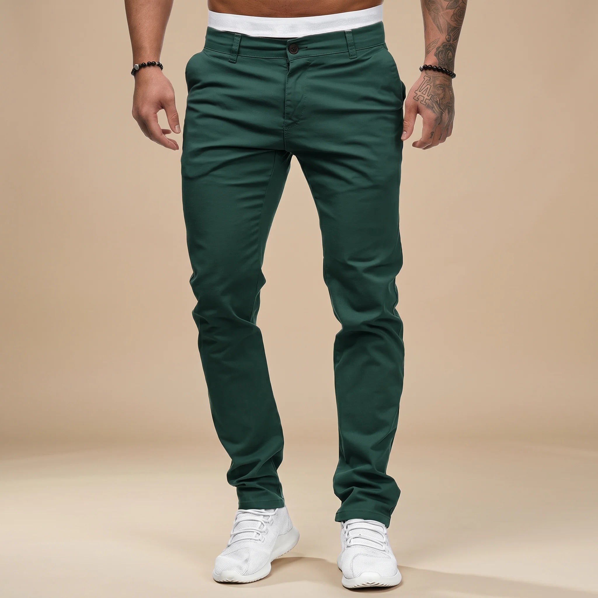 Arjan - Pantalon Ajusté Décontracté