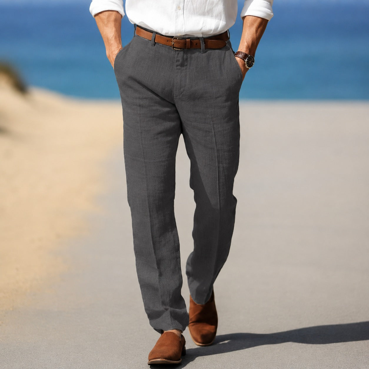 Dion - Pantalon chic et relax