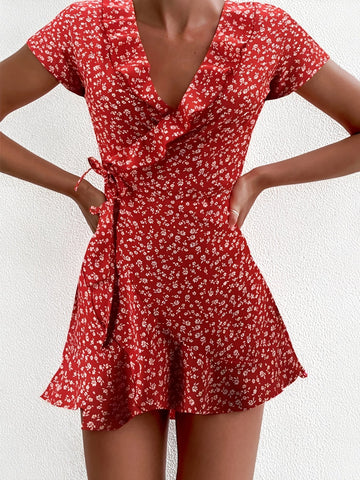 Betsy - Petite Robe Élégante avec Motif Fleuri
