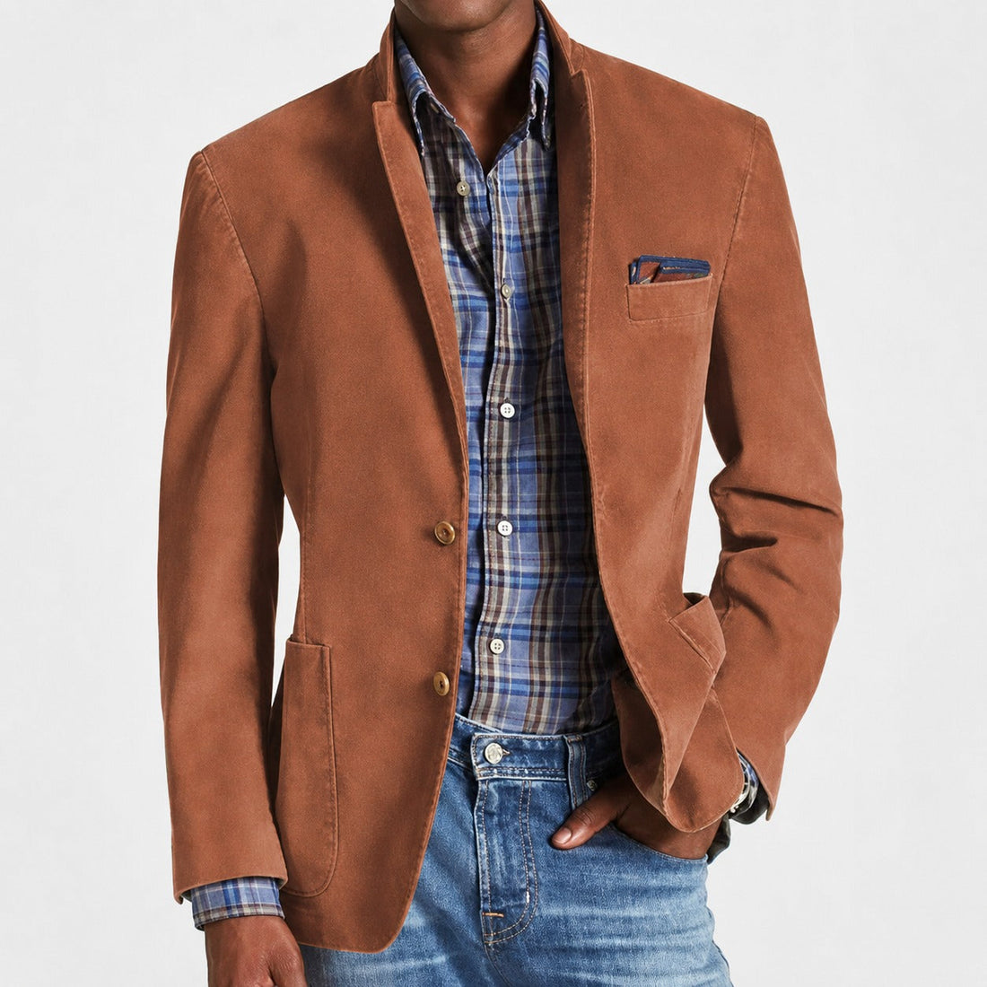 Marco - Veste rétro à un bouton