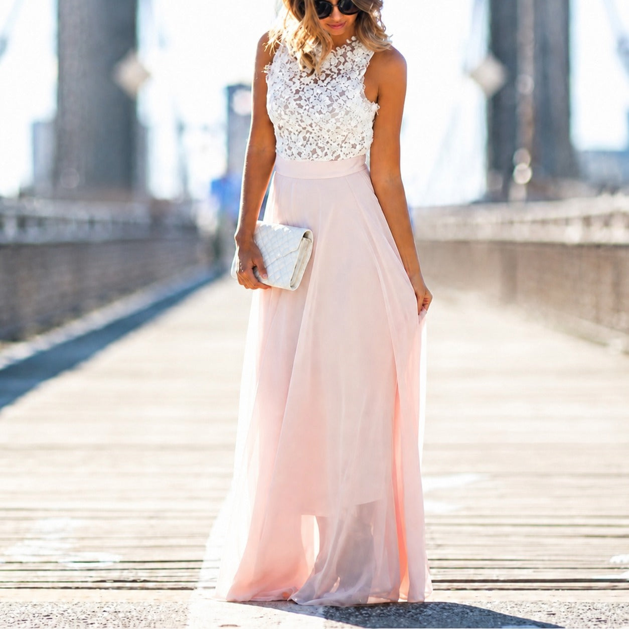 Reegan - Longue Robe Sans Manches