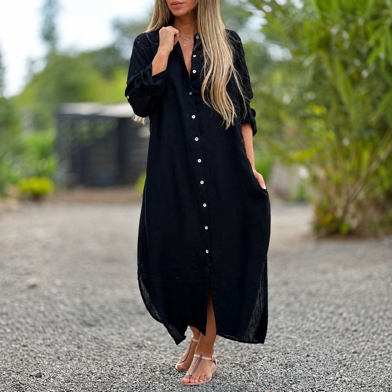 Sharon - Robe ample et décontractée