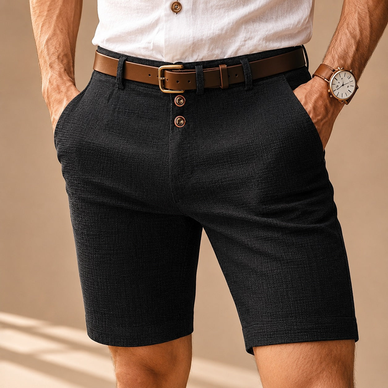 Herbie - Shorts Relax avec Boutons