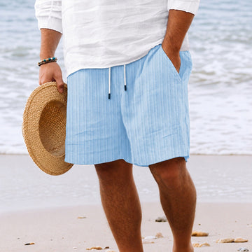 Simone - Short Rayé Relâché pour la Plage