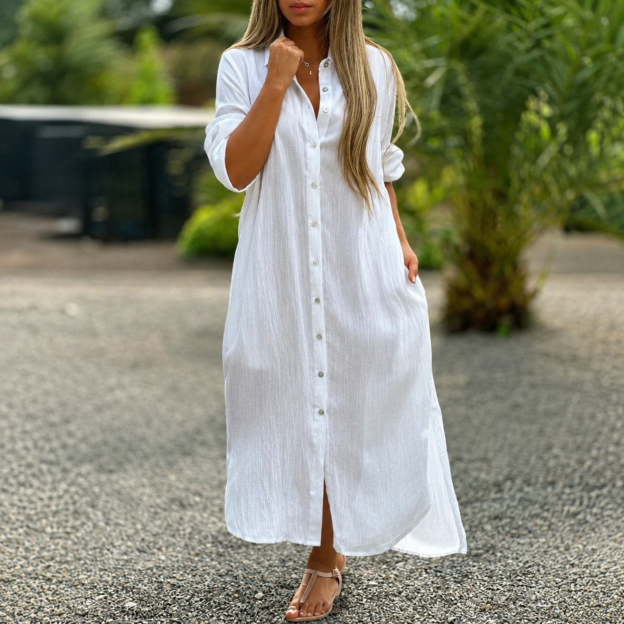 Sharon - Robe ample et décontractée