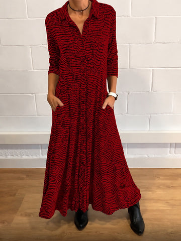 Salma - Robe Chic avec Poches à Rabat