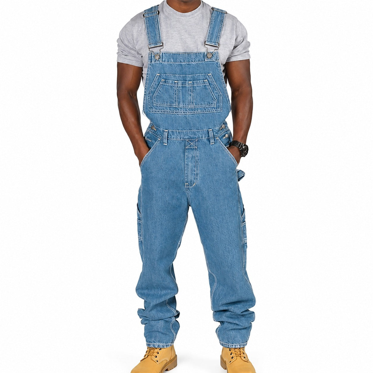 Stefan - Pantalon chic avec plusieurs poches